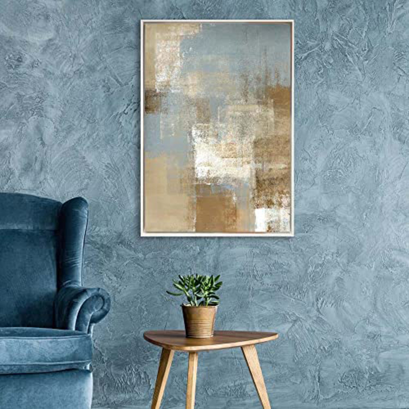 Danube Home Gallery Mixed Abstract Art, White