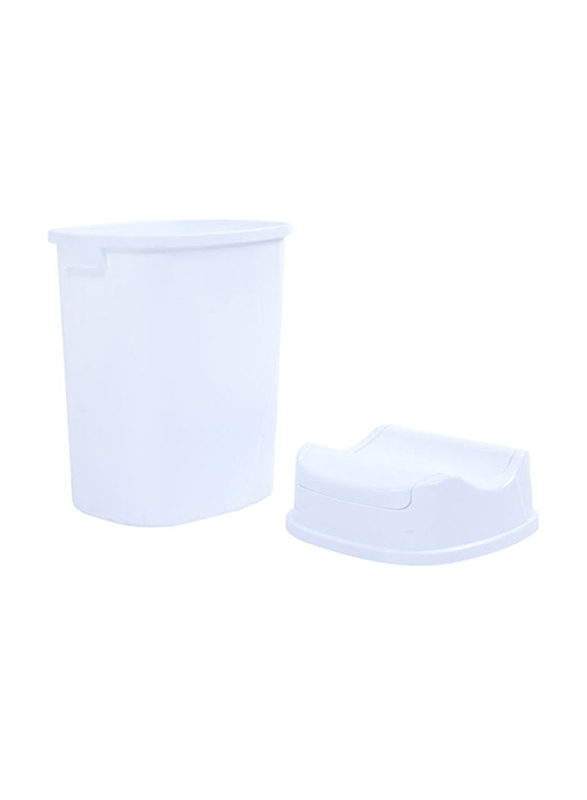 

Danube Home Download Dustbin, 35 Liters, White