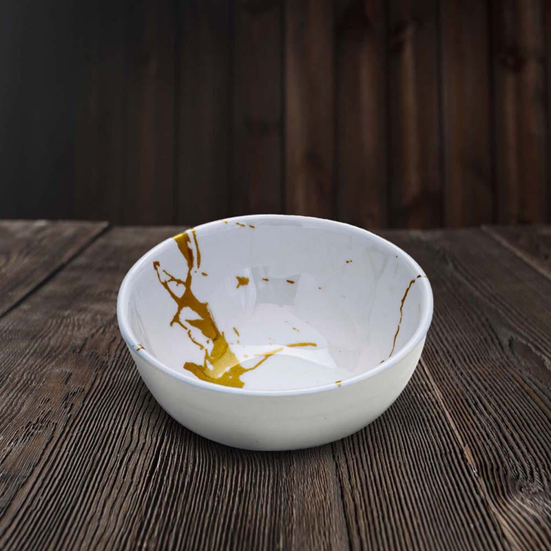 

Danube Home 4.5-inch Rustic Round Bowl, SH61098, White