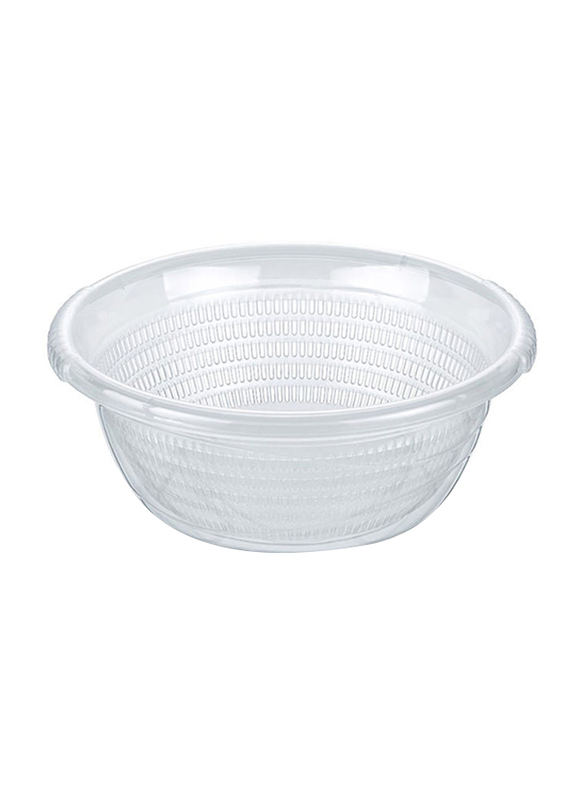 

Danube Home 10L Transparent Basin with Strainer, Clear