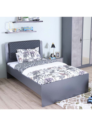 Danube Home Retro Kid's Single Bed, Dark Grey