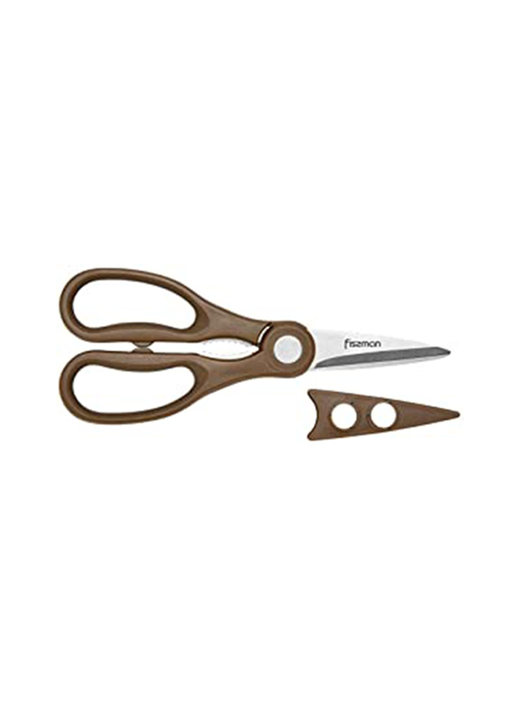 

Danube Home Fissman 2019 Kitchen Scissors, Silver/Brown