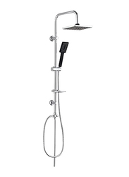 Danube Home Milano Osso Shower Column, Silver