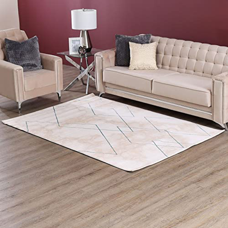 

Danube Home Cpc Lp Elmas Rugs, Beige/Blue