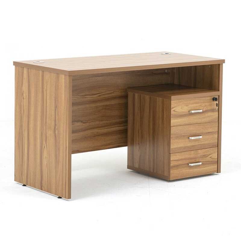 Danube Home Nortis Table with Pedestal, Brown