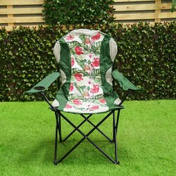 Danube Home Picnic Folding Chair, Floral
