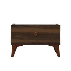Danube Home Ruby Night Stand, Set of 2, Brown