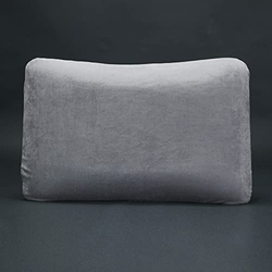 Danube Home Gel Shoulder Pillow, 60 x 40 x 60cm, White/Blue