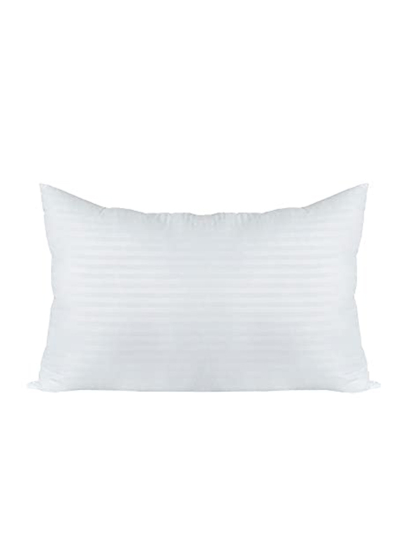 Danube Home KL Comfy Stripe Pillow, 50 x 75 x 50cm, White