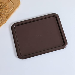 Danube Home Stainless Steel Rectangle Cookie Sheet, CB00966, Brown