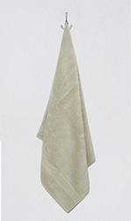 Danube Home Flossy Wash Towel, Light Beige