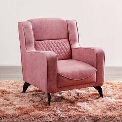 Danube Home Mistral 1 Seater Fabric Sofa, Cranberry Red
