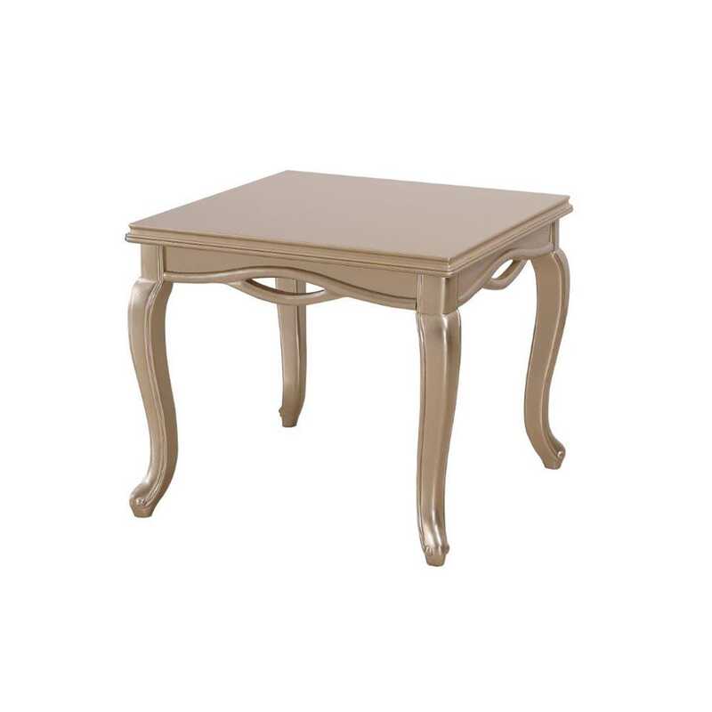 

Danube Home Cassandra End Table 25 x 80 x 80 cm, Golden