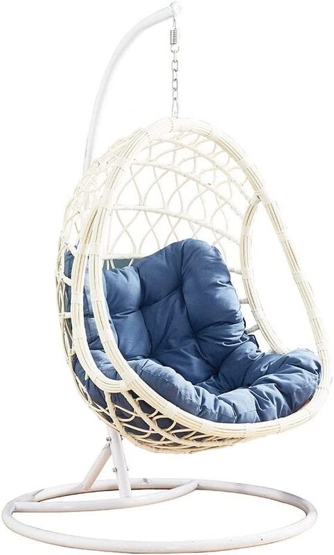 

Danube Home Lufta Swing Chair, Blue