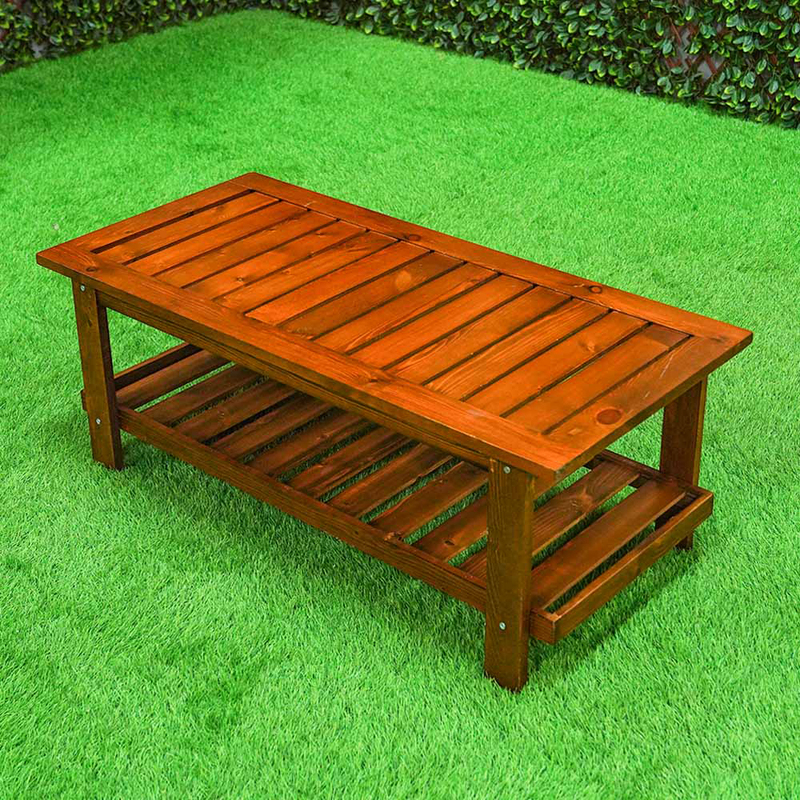 

Danube Home Majesco Coffee Table, Brown