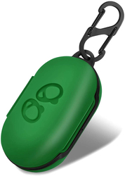 Direct 2 U Protective Case for Samsung Galaxy Buds with Carabiner, Green