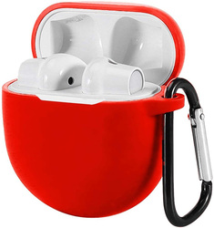 Direct 2 U OnePlus Buds Earphone Silicone Case, Red