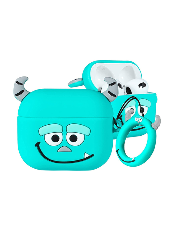 

Direct 2 U Blue Monster Airpods 3 Case, Teal