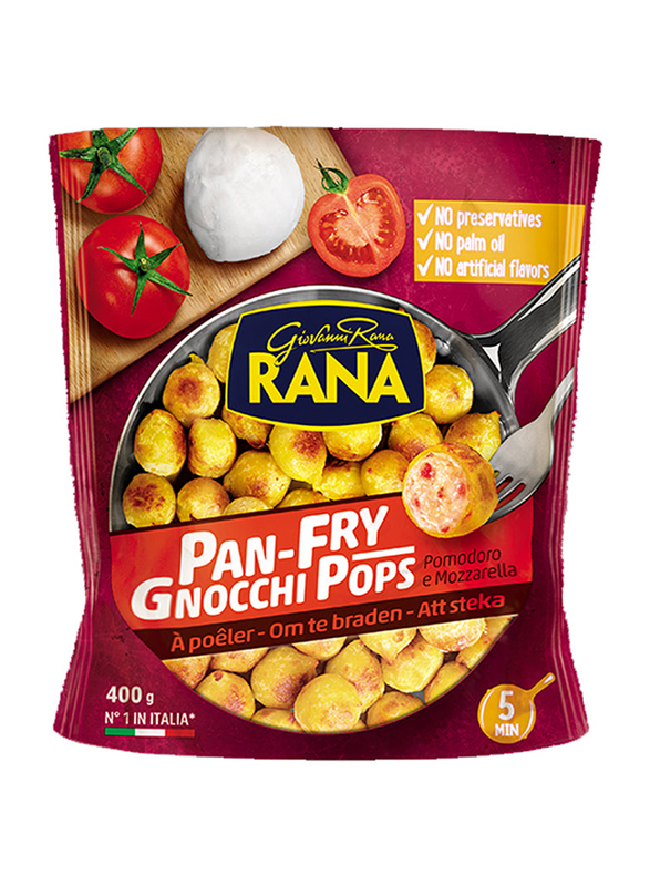 

Rana Pan-Fry Gnocchi Tomato Mozzarella Pops, 400g