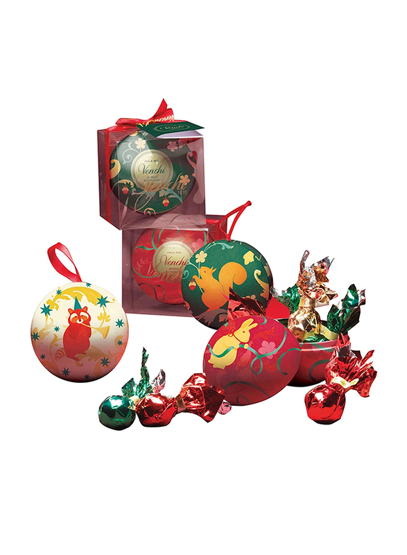 

Venchi Tin Baubles with Assorted Chocolates, 49g