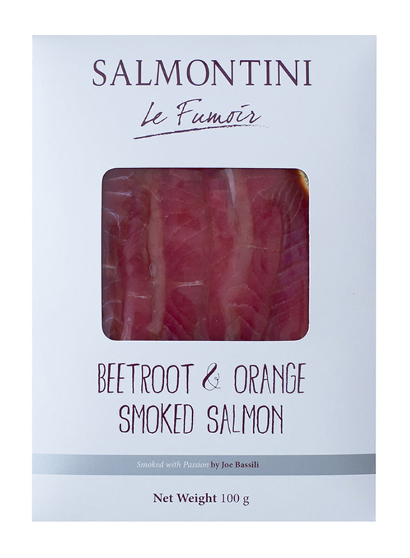 

Salmontini Beetroot & Orange Smoked Salmon, 100g