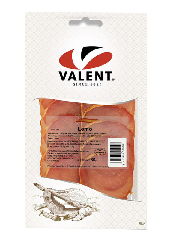 

Casinetto Trading Lomo Sliced Pork, 80g