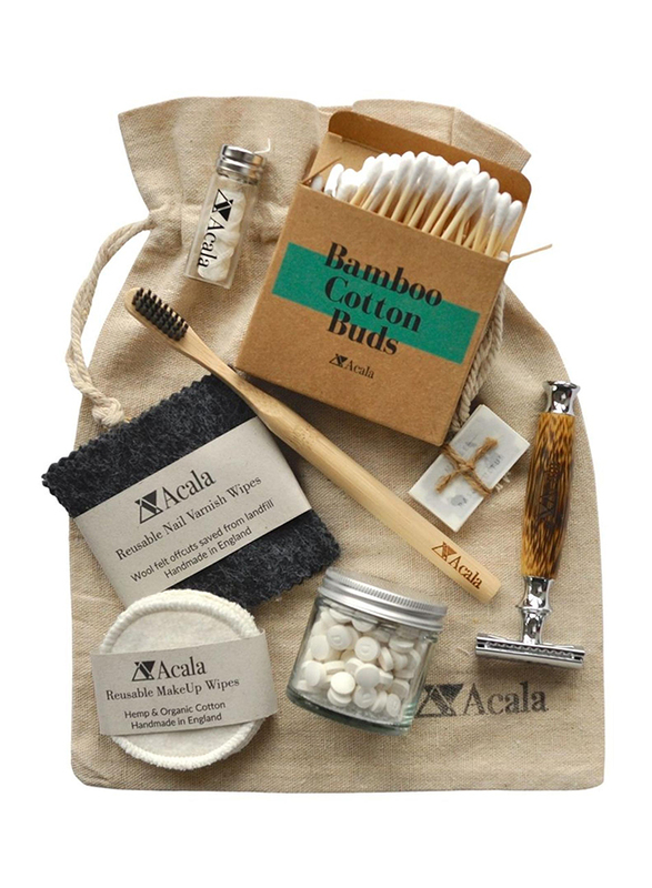 

Acala Zero Waste Essentials Bag Set, 8 Pieces