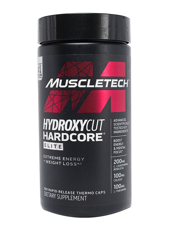 

Muscletech Hydroxycut Hard-Core Elite Dietary Supplement, 100 Capsules