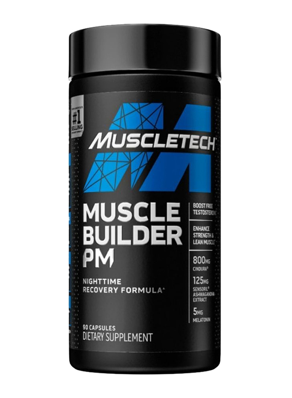 

Muscletech Muscle Builder PM Dietary Supplements, 90 Capsules