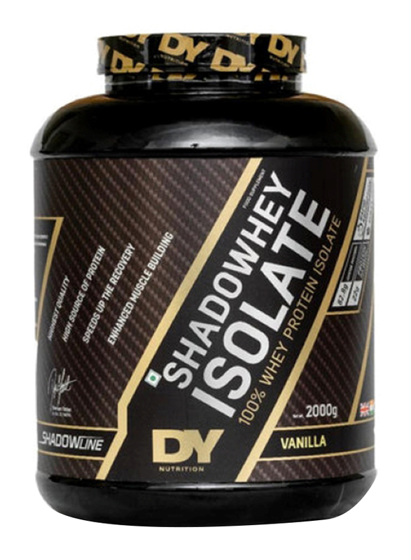 

DY Nutrition Shadowhey Isolate 100% Whey Protein Isolate, 66 Servings, 2 KG, Vanilla