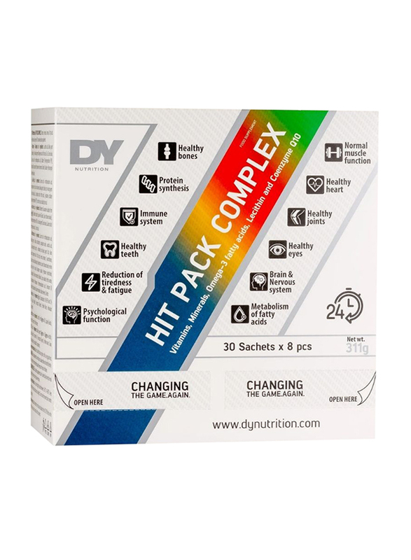 

DY Nutrition Hit Pack Complex, 30 Sachets, Unflavoured