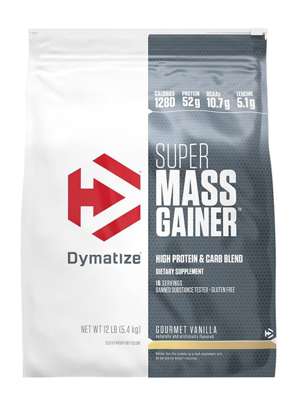 

DY Nutrition Super Mass Gainer, 5.4 KG, Gourmet Vanilla