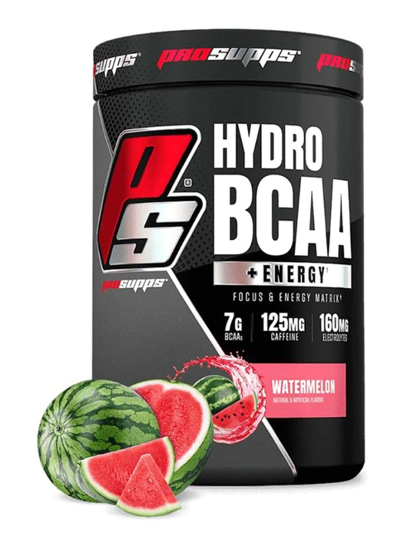 

Prosupps Hydro BCAA + Energy Protein Powder, 262gm, Watermelon