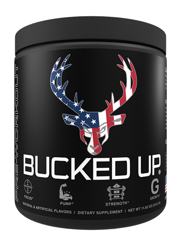 

Bucked Up Pre-Workout, 30 Servings, 11.47oz, Rocket Pop
