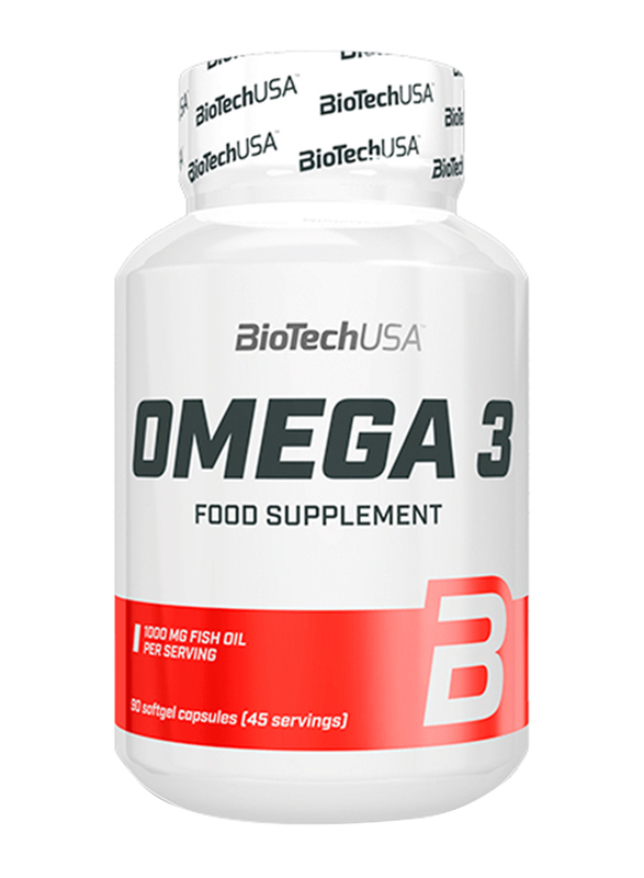 

Biotech USA Mega Omega 3 Food Supplement, 90 Softgels