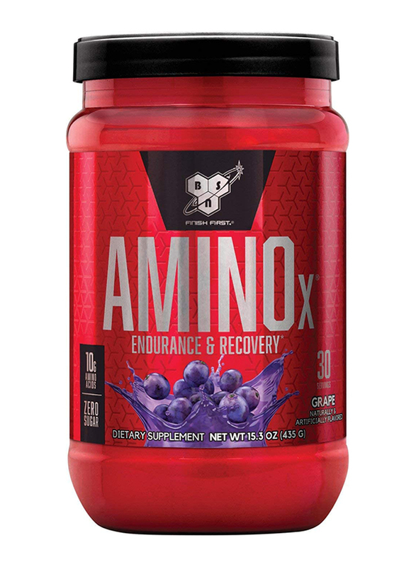 

BSN 30 Servings Amino X Powder, 435gm, Grape