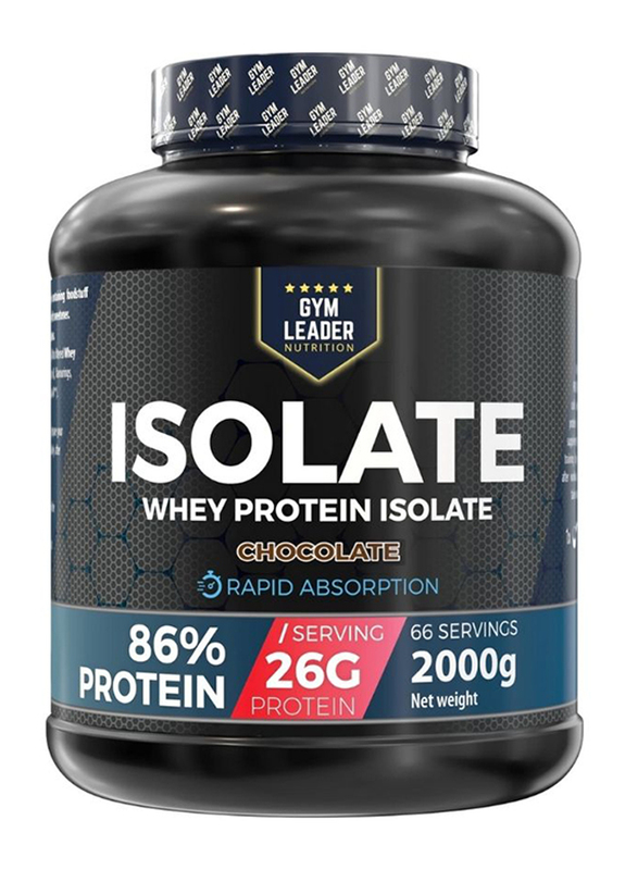 

Gym Leader Whey Isolate, 66 Servings, Chocolate