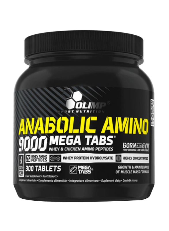 

Olimp Anabolic Amino 9000 Mega Tabs, 300 Tablets