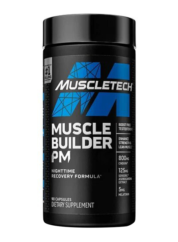 

Muscletech Muscle Builder PM Dietary Supplement, 90 Capsules