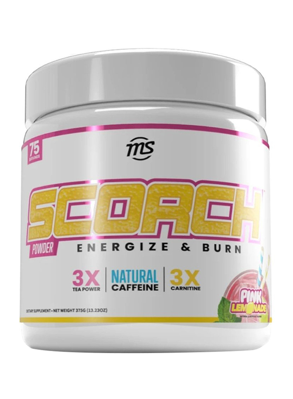 

Man Sports Scorch Energize & Burn, 75 Servings, Pink Lemonade