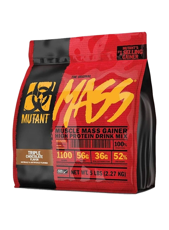 

Mutant Muscle Mass Gainer, 5 Lbs, Triple Chocolate