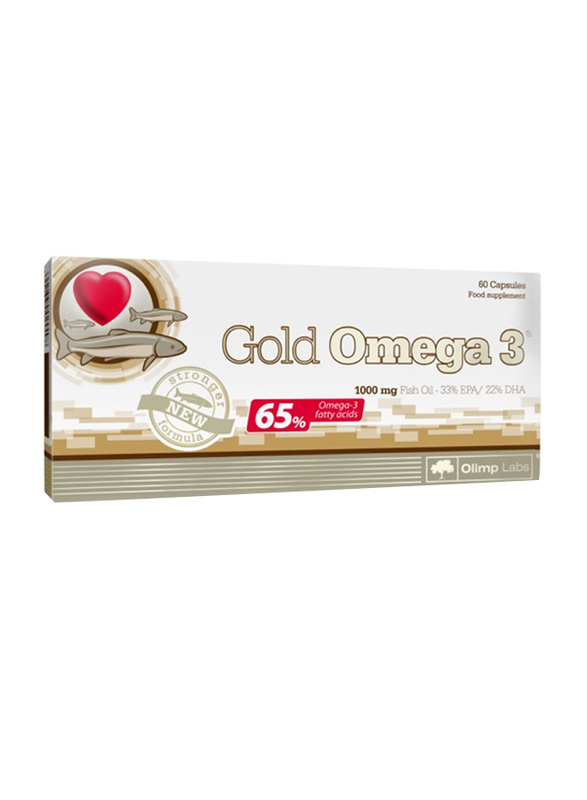 

Olimp Gold Omega 3, 1000 mg, 60 Capsules