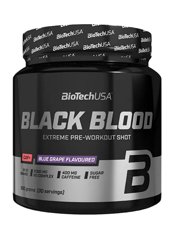 

Biotech USA Black Blood Extreme Caf Pre-Workout Shot, 300gm, Blue Grape