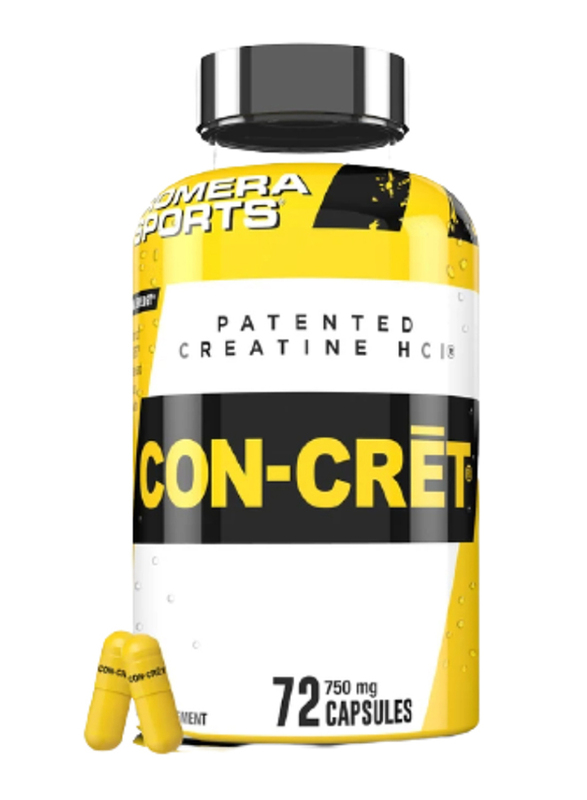 

Promera Sports Patented Creatine HCl Con-Cret Dietary Supplement, 750 mg, 72 Capsules