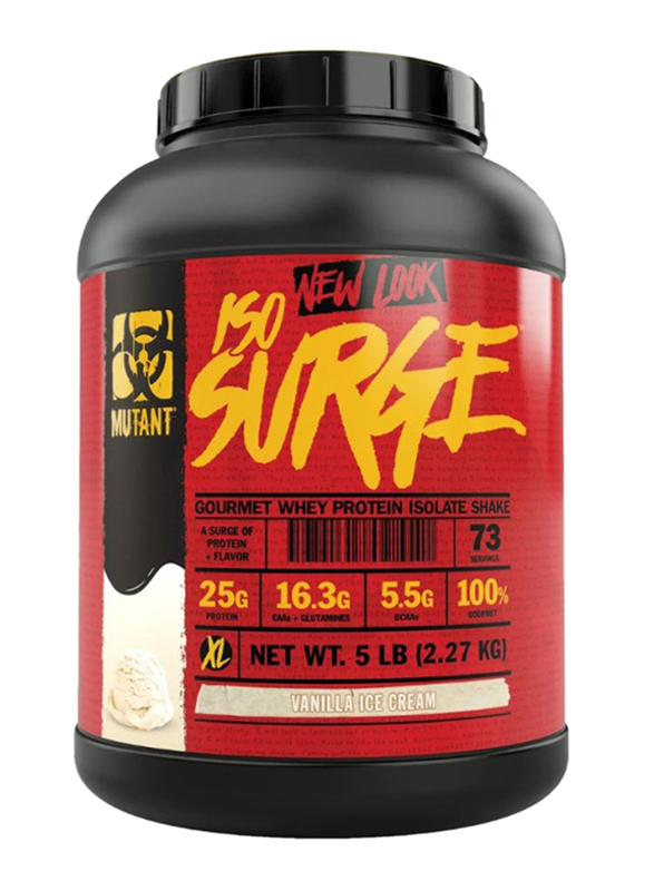 

Mutant ISO Surge Isolate Protein, 5 Lbs, Vanilla