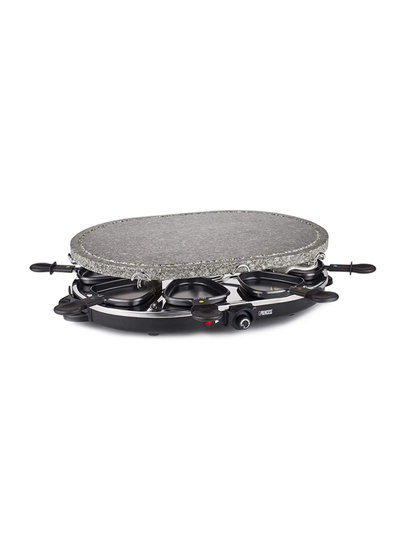 

Princess Stone And Raclette Grill Set, 1200W, PRN.162720, Silver