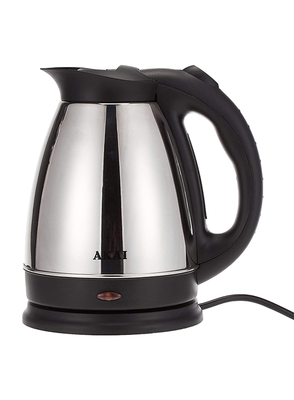 

Akai 1.5L Electric Kettle with Automatic Power Off, 1500W, KTMA-815SS, Silver