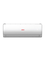 Akai 12000 BTU Split Air Conditioner with T3 Rotary Compressor, 1 Tons, 3700W, ACMA-A12T3N, White