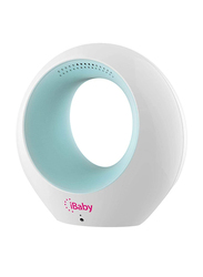 Ibaby Smart Air Quality Monitor Purifier 2-Way Audio Temp & VOC Sensor, White
