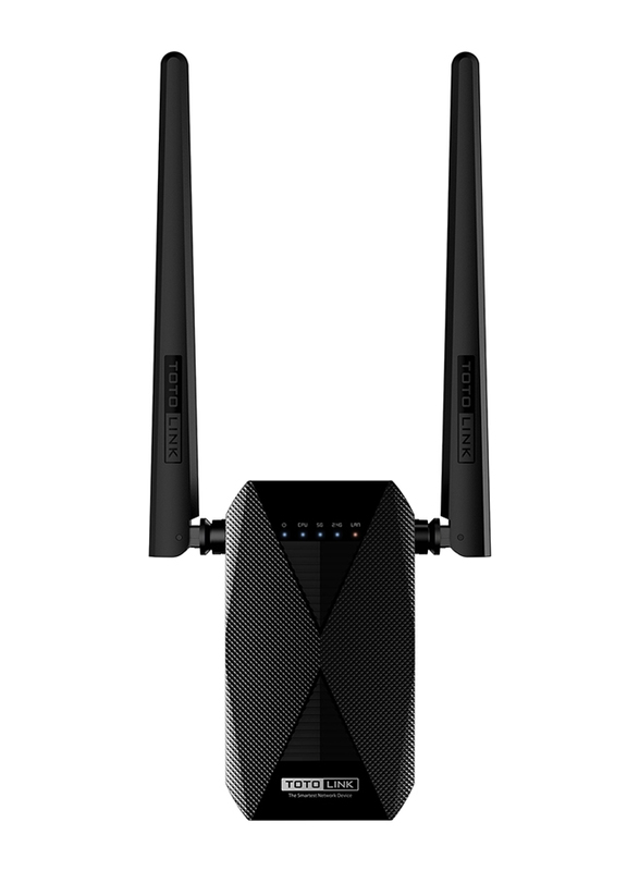 

Toto Link EX1200T AC1200 Dual Band Wireless Wi-Fi Range Extender, Black